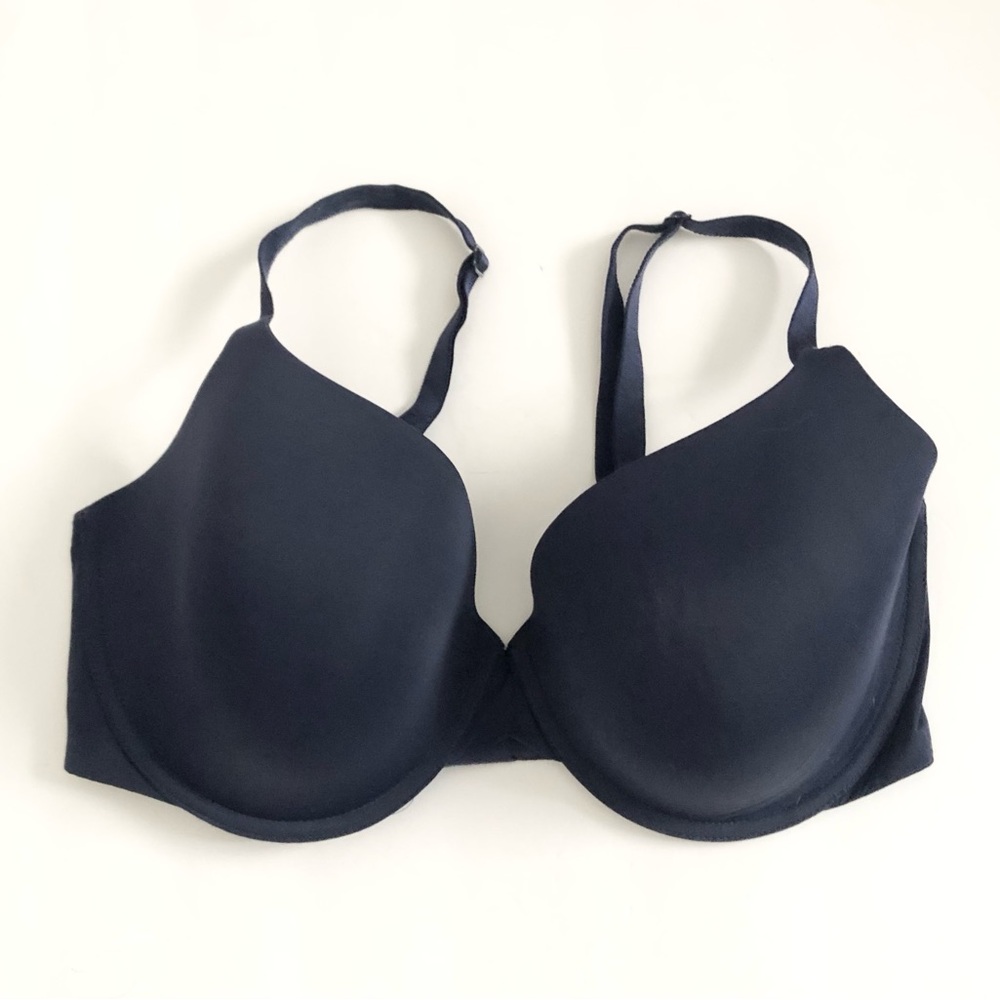 Victoria’s Secret Uplift Semi Demi Bra Navy 36DD